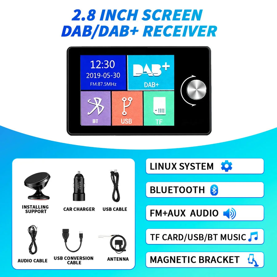 FM Transmitter and USB Car Charger