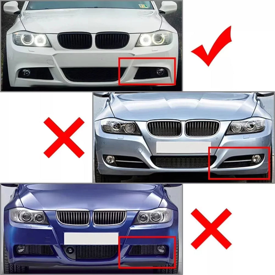 Front Bumper Splitters for 2009–2012 BMW E90/E91 M-Tech LCI – Pair