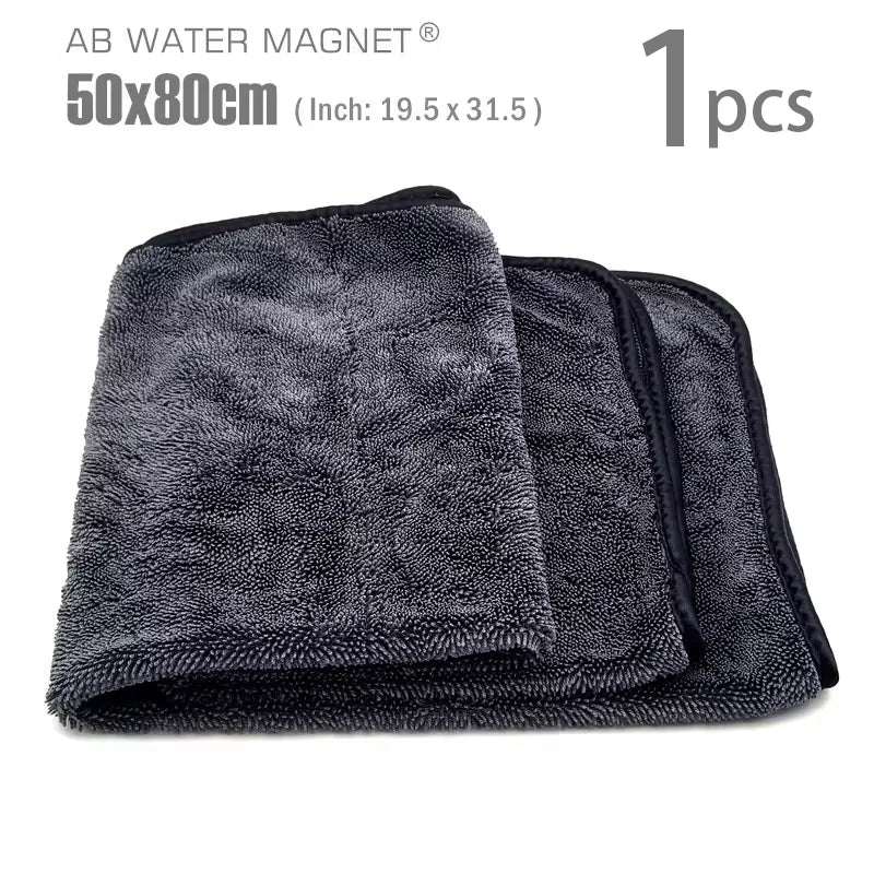 600 GSM Twisted Microfiber Car Drying Towel