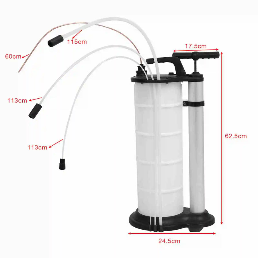 9-Liter Manual Fluid Extractor and Transfer Pump