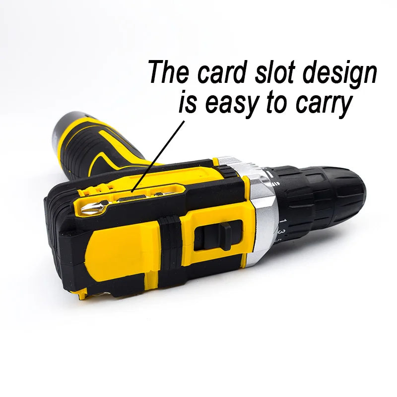 12V Cordless Drill and Screwdriver Set – Select Kit