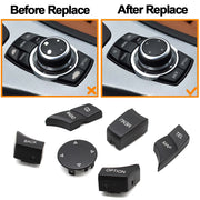 CIC IDrive Multi-Media Knob Menu Button Switch for BMW E Series E60 E61 E81 E82 E87 E88 E89 E90