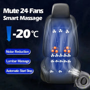 Universal 12V Ventilated Cooling Car Seat Cushion