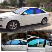 Chameleon Blue Car Window Film – 50 × 600 cm, 70% VLT