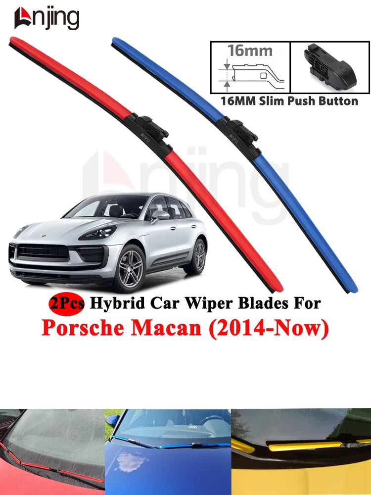Windshield Wiper Blade Set for Porsche Macan 2014-Now 2014 and Newer