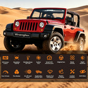12.3-Inch Digital Gauge Cluster for Jeep Wrangler JL and Gladiator 2018–2023