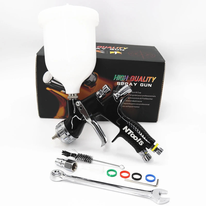NTOOLS TE20/T110 Paint Spray Gun – 1.3 or 1.8 mm
