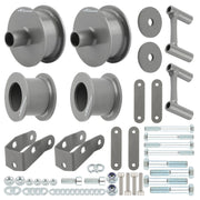 Front & Rear Leveling Lift Kit for Jeep Wrangler JK 2007-2018