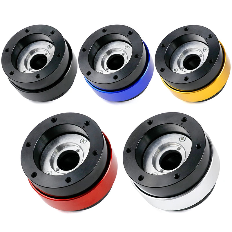 Quick-Release Steering Wheel Hub Adapter for Simagic and Moza Racing Simulators