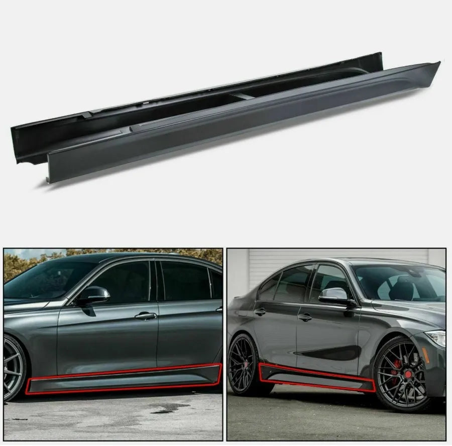 BMW 3 Series F30/F31 Unpainted Side Skirt Pair – 2012–2018