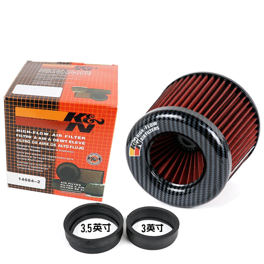 Universal High-Flow Mushroom Air Filter – 3 to 4 Inch
