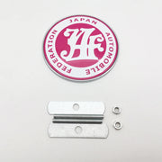 JAF-Style 82 mm Metal Front Grille Badge