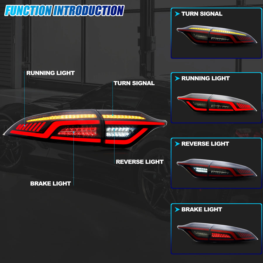 Toyota Corolla Apex E210 Sequential LED Tail Light Set – 2020–2026