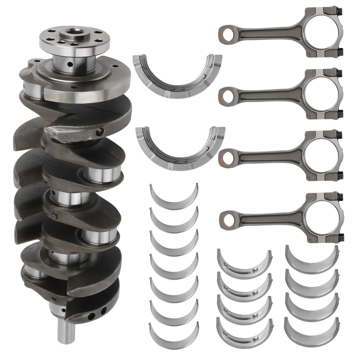 Crankshaft, Connecting Rod and Bearing Kit for GM 2.4L Engines