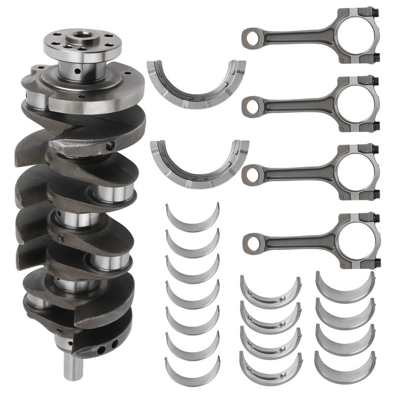 Crankshaft, Connecting Rod and Bearing Kit for GM 2.4L Engines