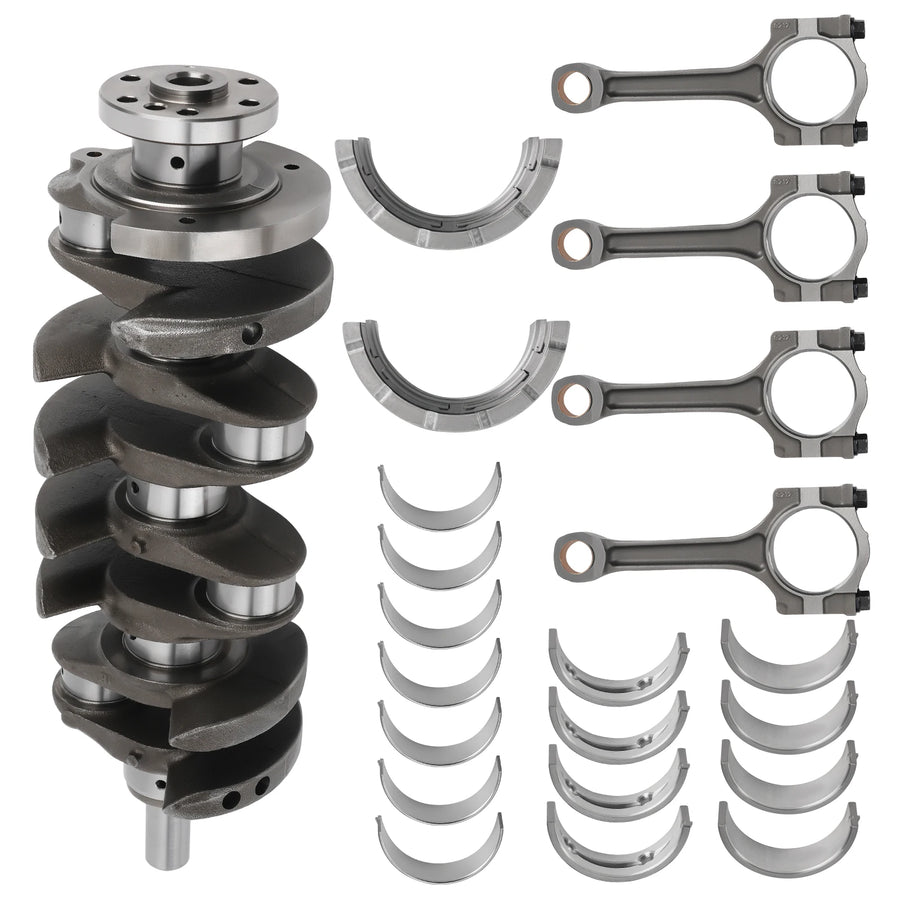 Crankshaft, Connecting Rod and Bearing Kit for GM 2.4L Engines