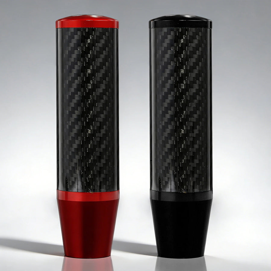 13cm Carbon-Fiber-style Manual Gear Shift Knob