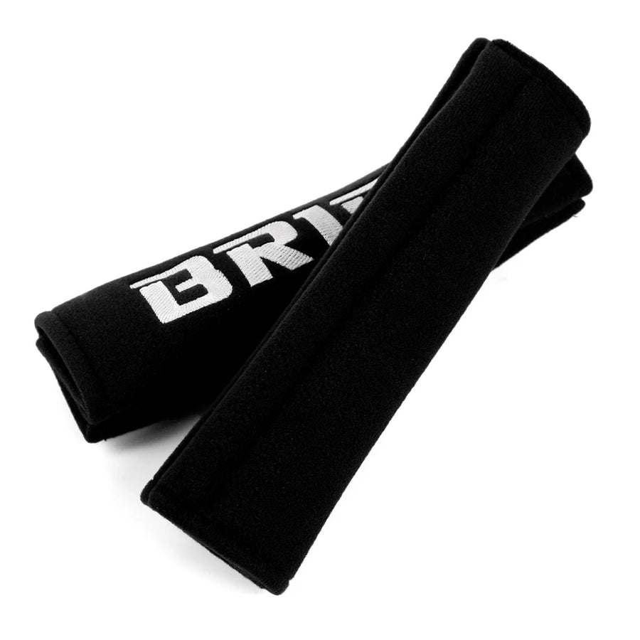 2-Piece Suede Seat Belt Shoulder Pad Set – JDM Style