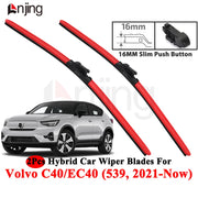 Windshield Wiper Blade Set for Volvo Recharge 539 -Now and Newer 2021