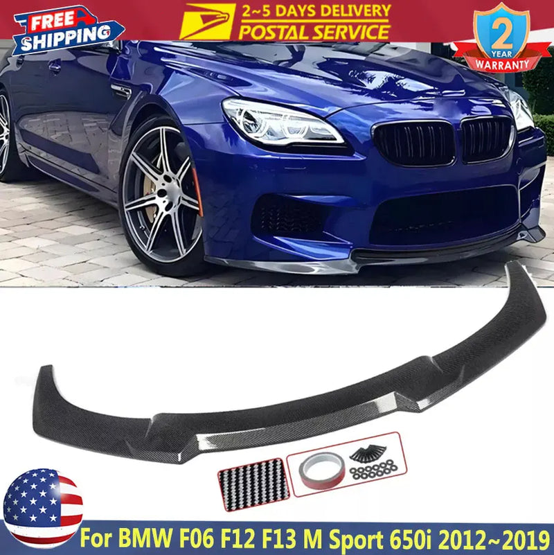CS-Style Front Bumper Lip for BMW 6 Series F06/F12/F13 2012-2019