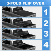 Soft Tri-Fold 6 ft Tonneau Cover for 2005–2015 Toyota Tacoma