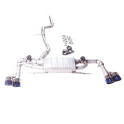 304 Stainless Steel Valved Cat-Back Exhaust System for Audi Q7 2016-2024
