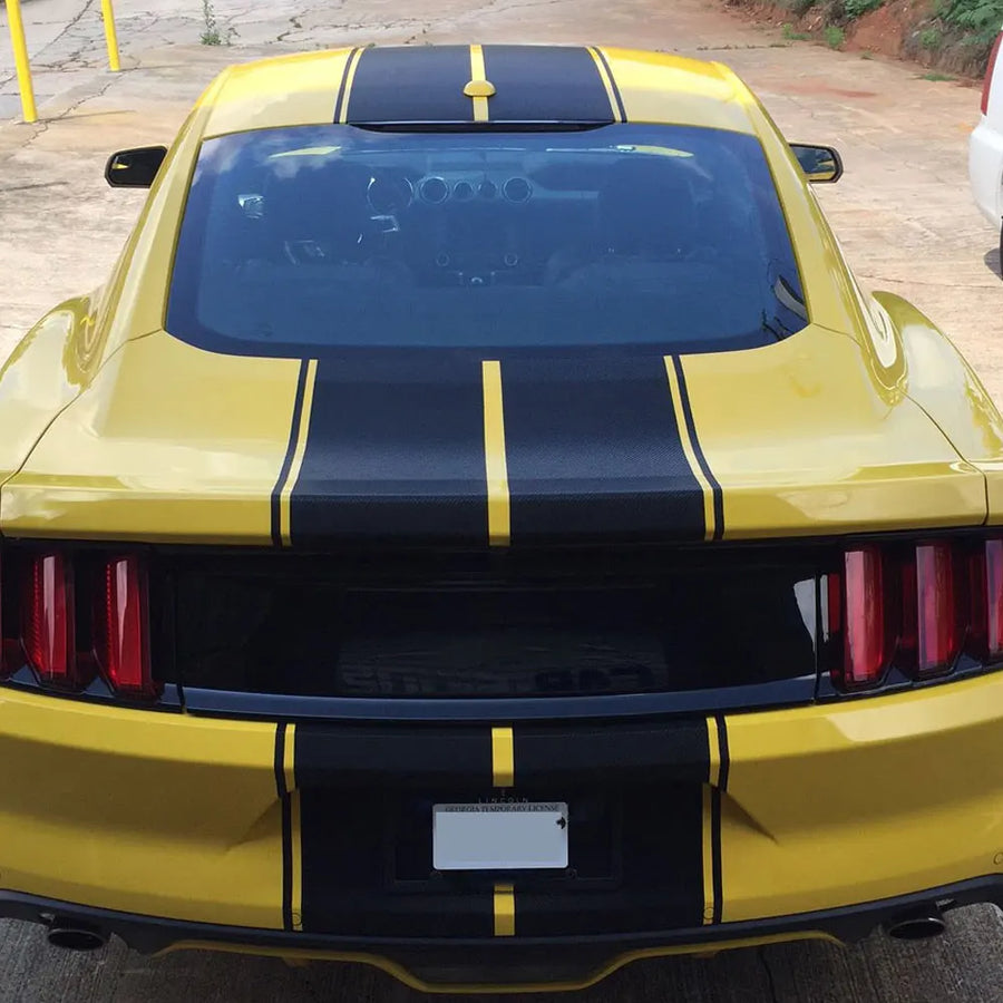 Racing Stripe Vinyl Decal Kit for Ford Mustang – 6 Pieces
