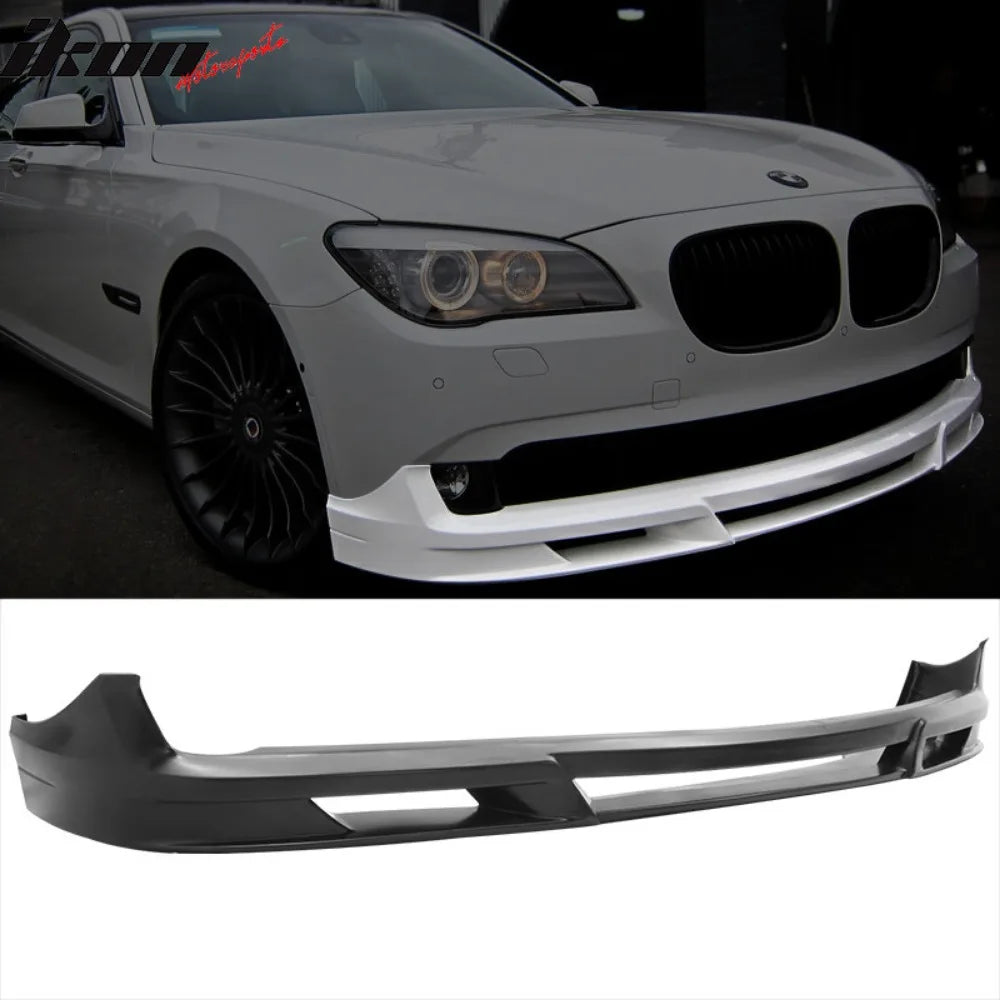 Unpainted Front Bumper Lip & Splitter for 2009–2012 BMW 7 Series