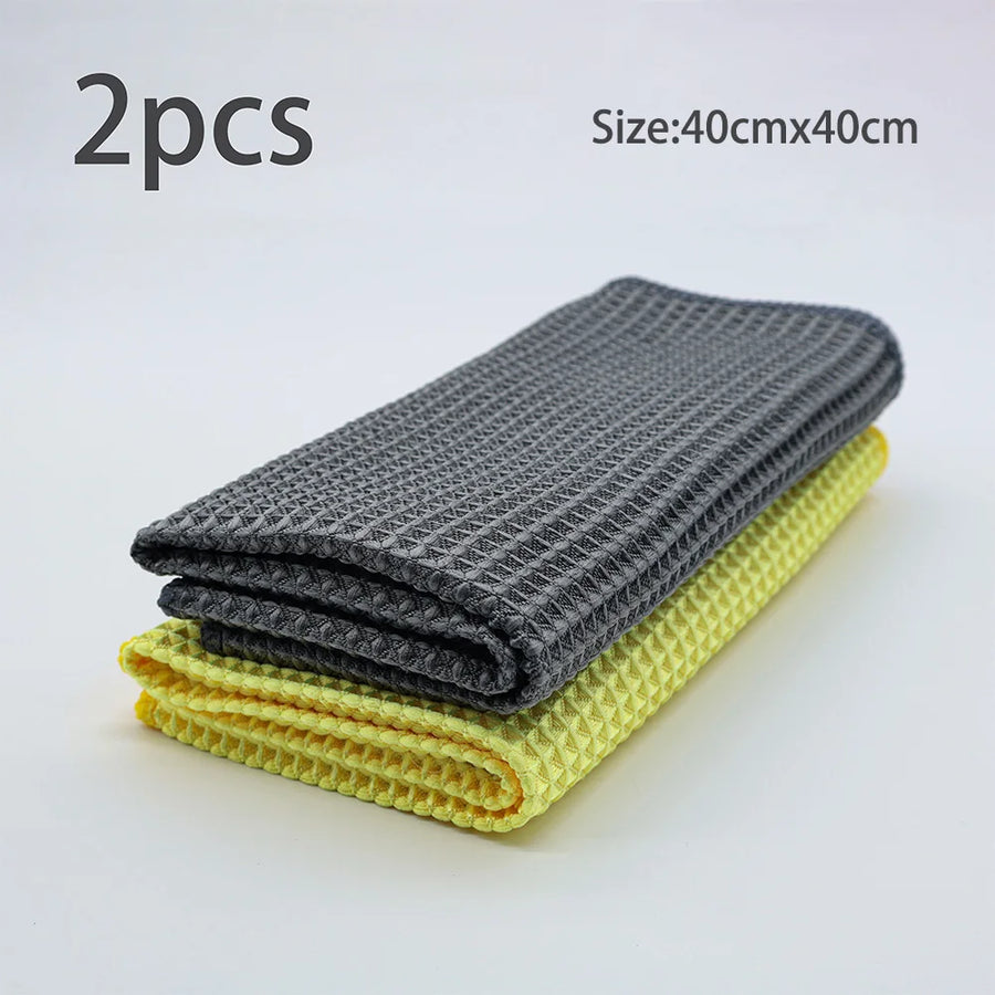Microfiber Glass Cleaning Towels, 40 x 40 cm