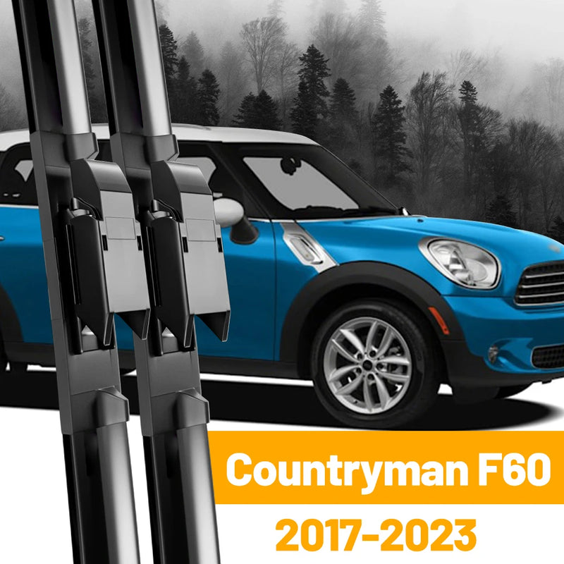 Front Windshield Wiper Blade Set for Mini Countryman Window Blades 2017-2023