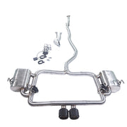 304 Stainless Steel Valved Cat-Back Exhaust System for Honda Civic 2021-2026