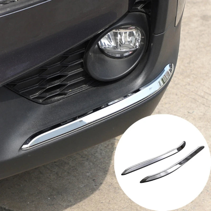 Chrome Front Bumper Trim Pair for Honda Pilot 2019-2022