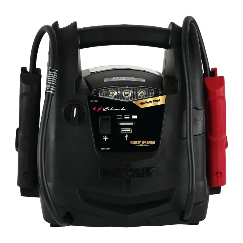 Schumacher SJ1583 800A Jump Starter with 150 PSI Air Compressor