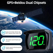USB GPS Digital Speedometer HUD – Large MPH Display