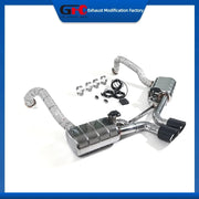 304 Stainless Steel Valved Cat-Back Exhaust System for Porsche 981 Boxster/Cayman 2.7L/3.4L/3.8L 2012-2016