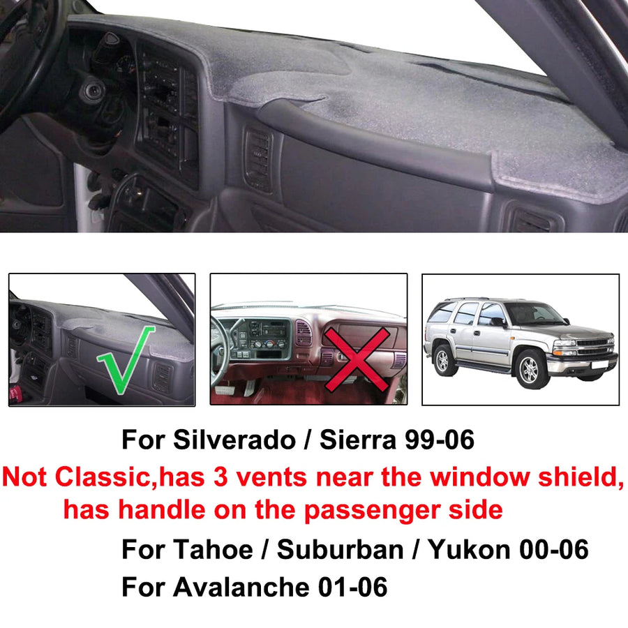 All-Weather Floor Mats for Car Dashboard 1999-2006