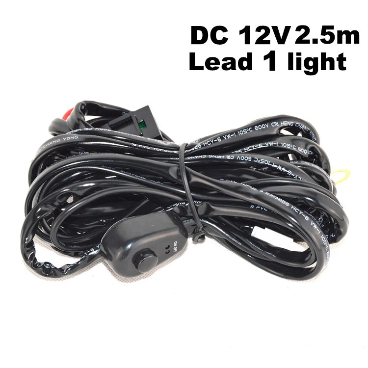 LED Work Light Bar – Spot Beam, 12V–24V
