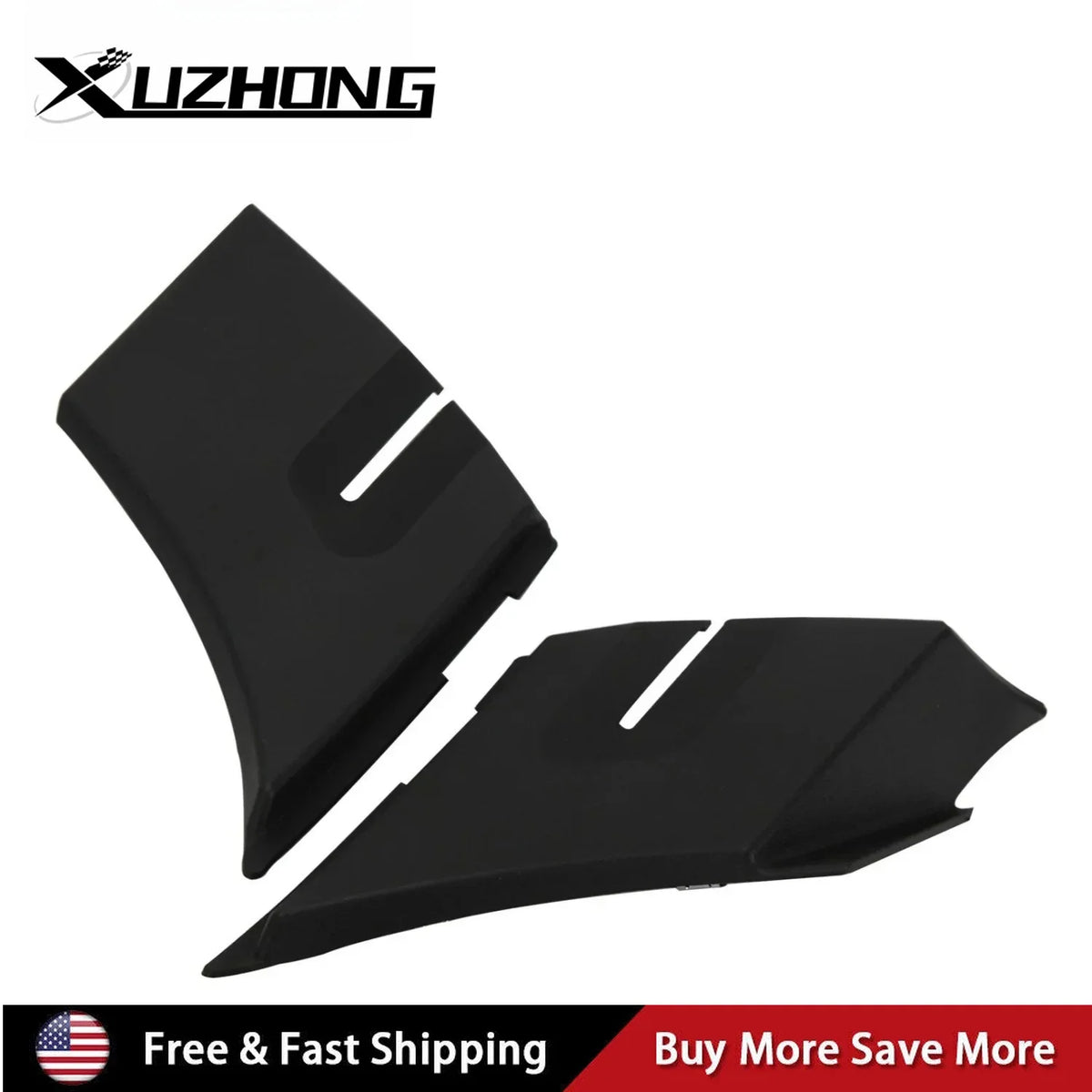 Left Right Air Inlet Cowl Grille Panel for 2007-2014 Tahoe Yukon Escalade 25820729 25820730