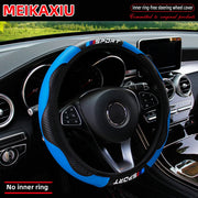 Steering Wheel Cover – carbon-fiber-look, 38cm