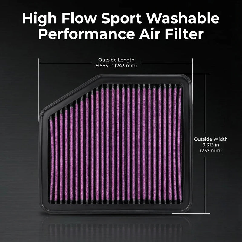High-Flow Engine Air Filter for Lexus GS/IS 2005-2013