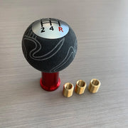 Suede-leather Manual Gear Shift Knob