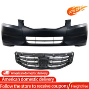 Primed Front Bumper Cover Kit for 2011–2012 Honda Accord 2.4L Sedan