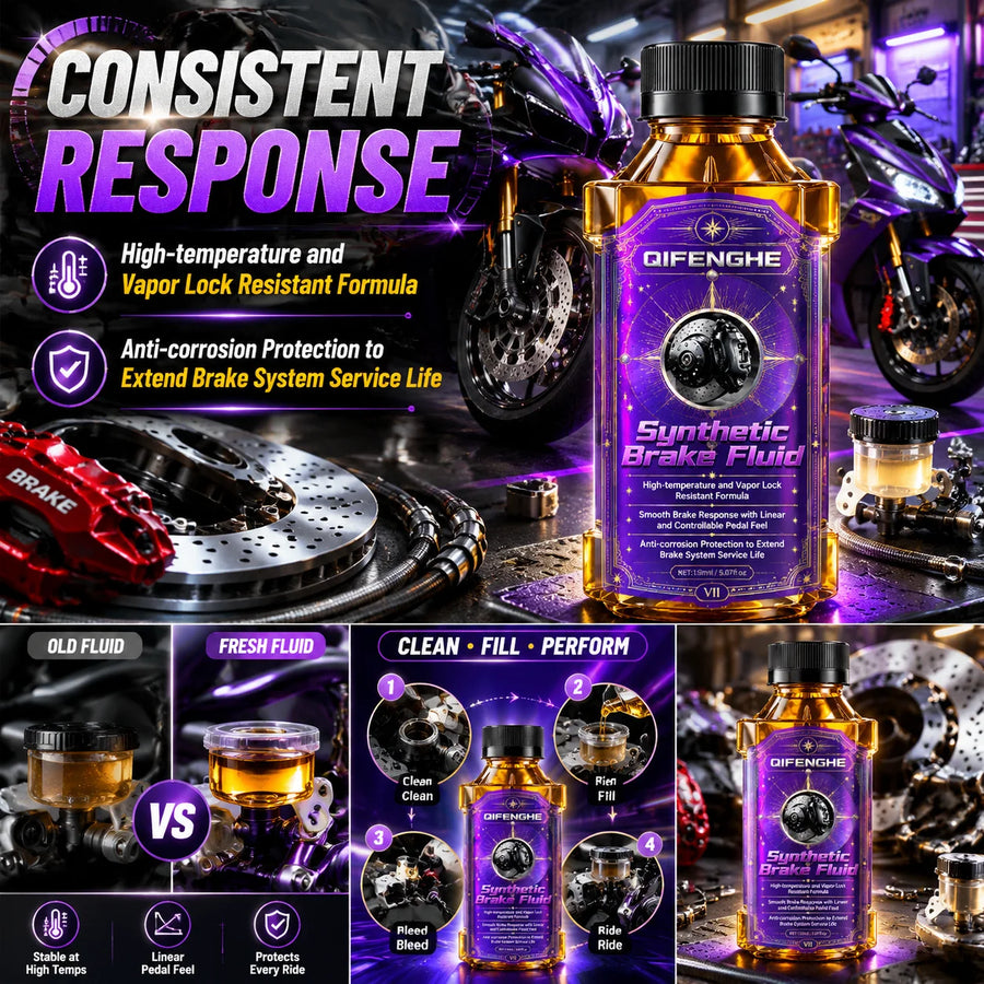 Synthetic High-Temperature Brake Fluid – 150 mL