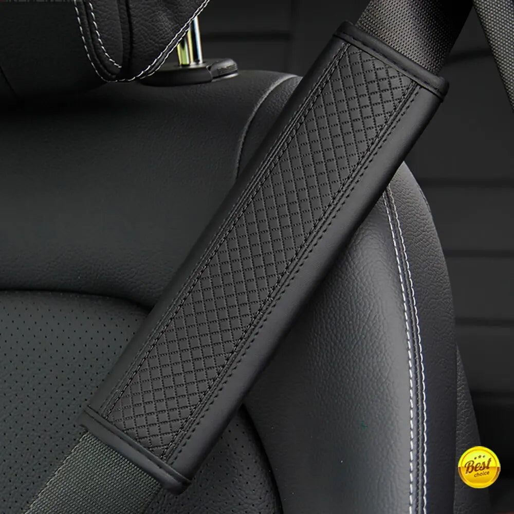 Seat Belt Shoulder Pad Set – PU leather