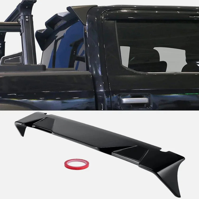 Gloss Black Cab Roof Spoiler for Ford F-150 2015-2020