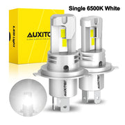 2-Piece H4 LED Headlight Bulb – 6500K/3000K, CANBUS
