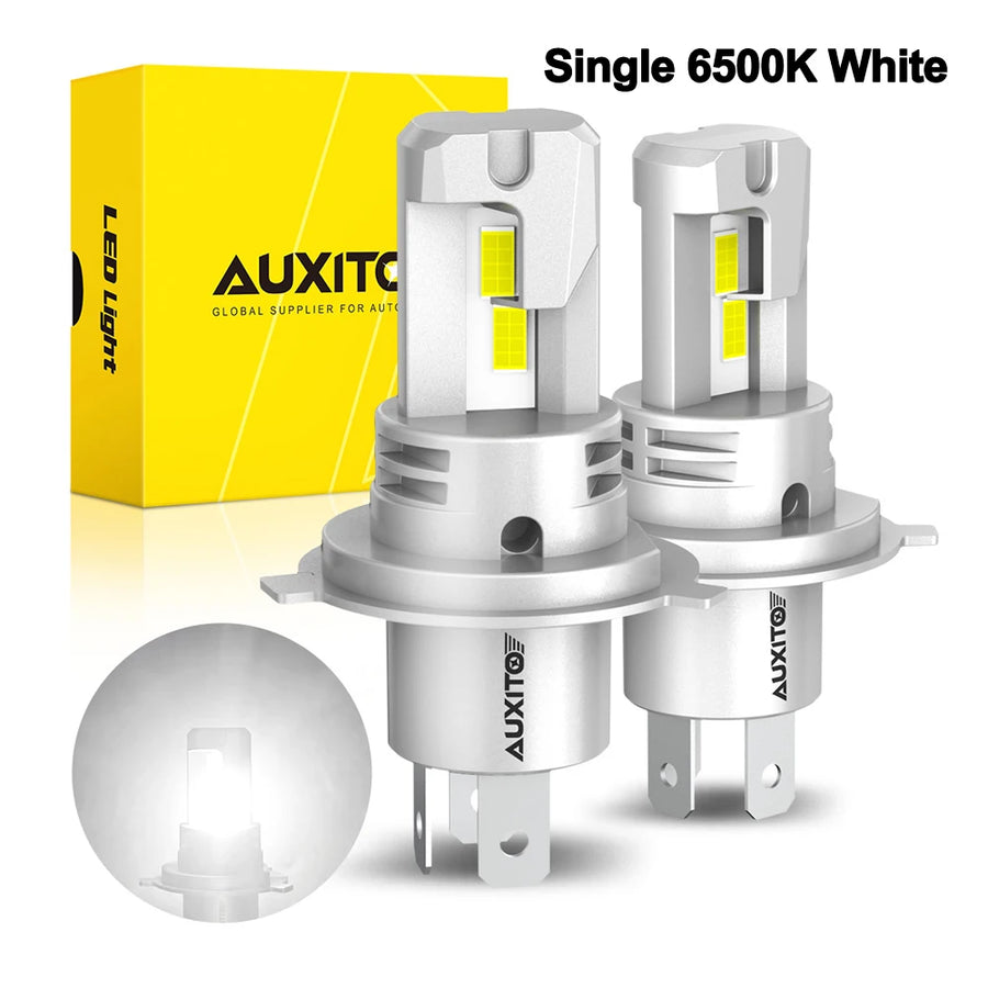 H4 LED Headlight Bulb – 6500K/3000K, CANBUS