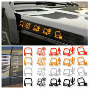 Off-Road Terrain Icon Reflective SUV Decal