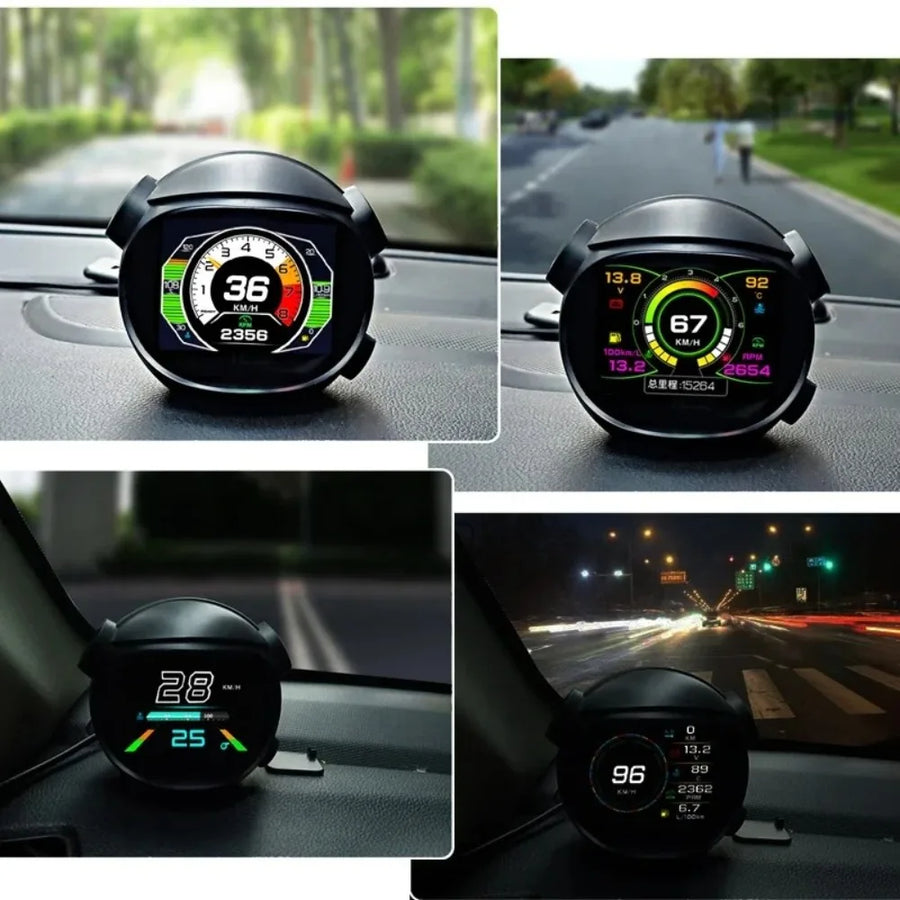 K10 OBD2 Car Head-Up Display and Digital Performance Gauge