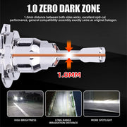 2-Piece H7 LED Headlight Bulb – 6000K, CANBUS